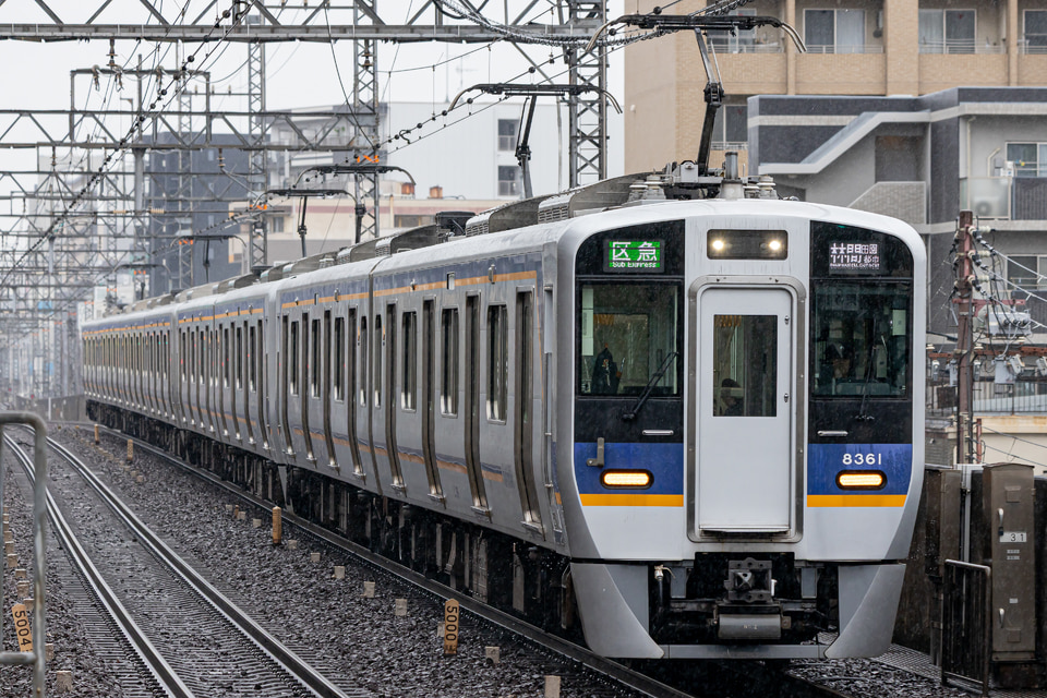 南海8300系8711F<br class="br-sp" />(8711編成)の写真
