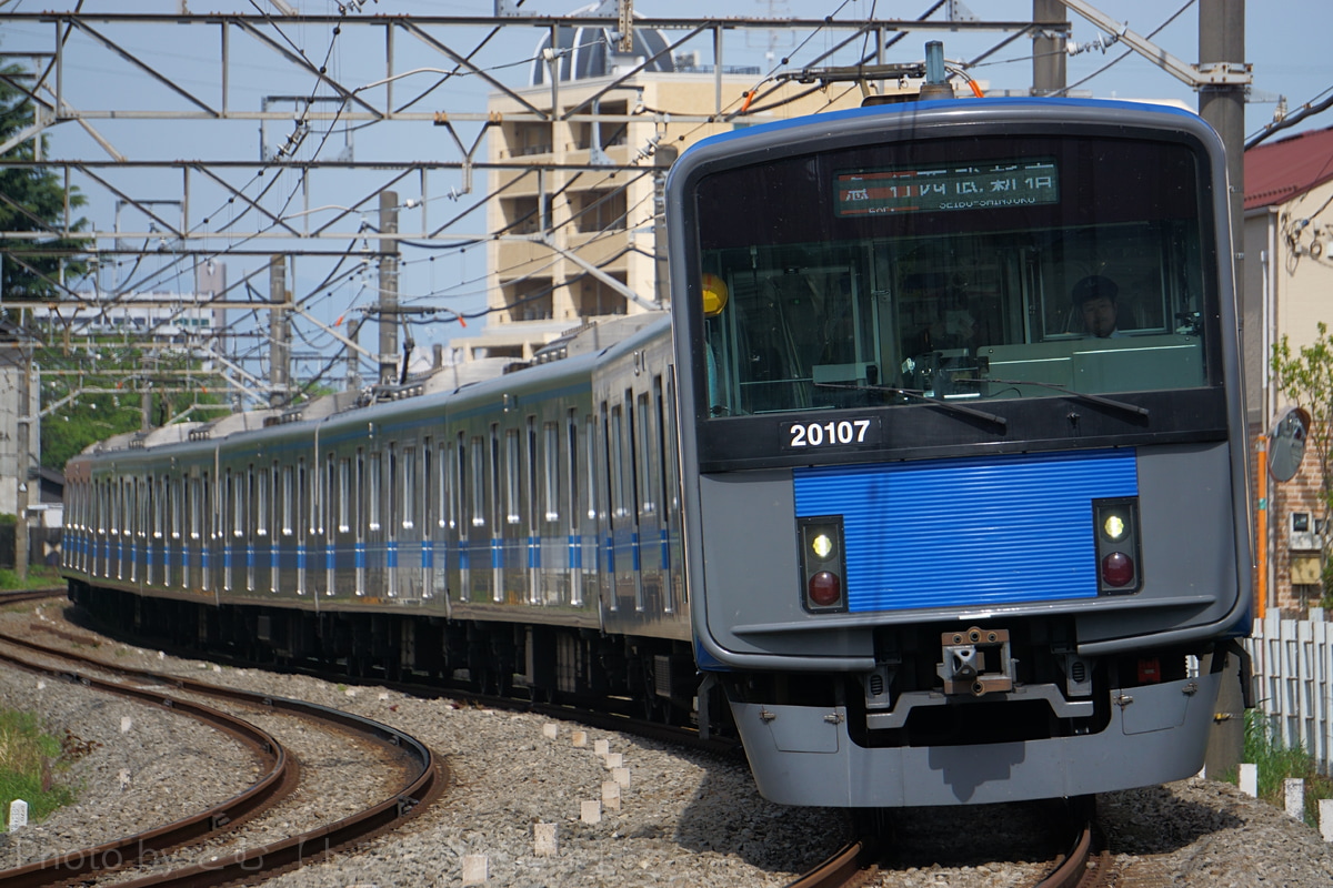 西武鉄道  20000系 20107F