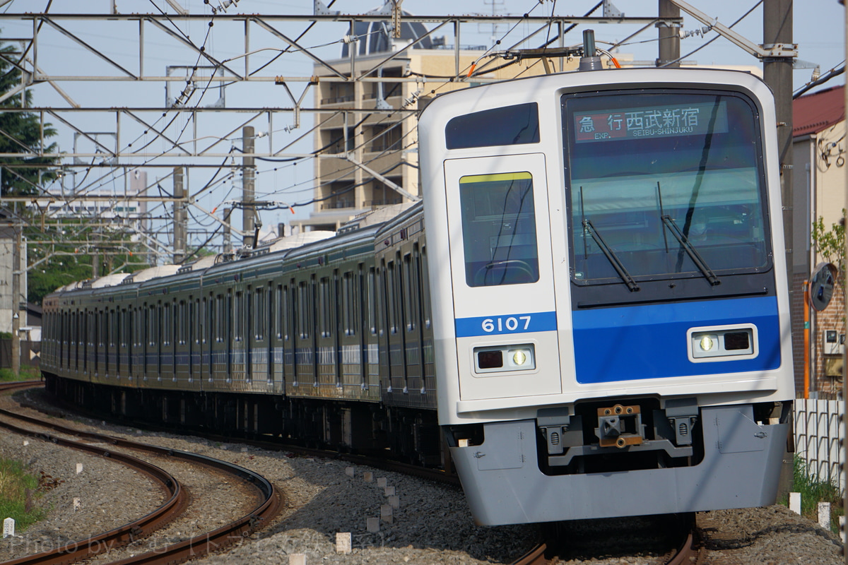 西武鉄道  6000系 6107F