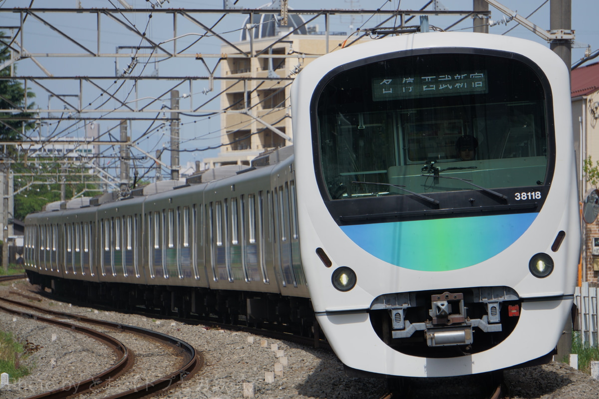 西武鉄道  30000系 38118F
