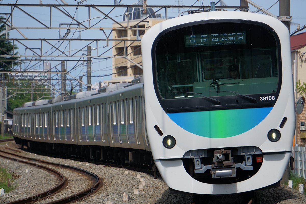 西武鉄道  30000系 38108F