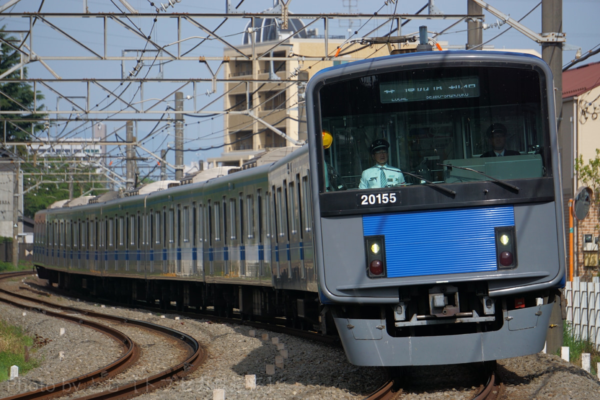 西武鉄道  20000系 20155F