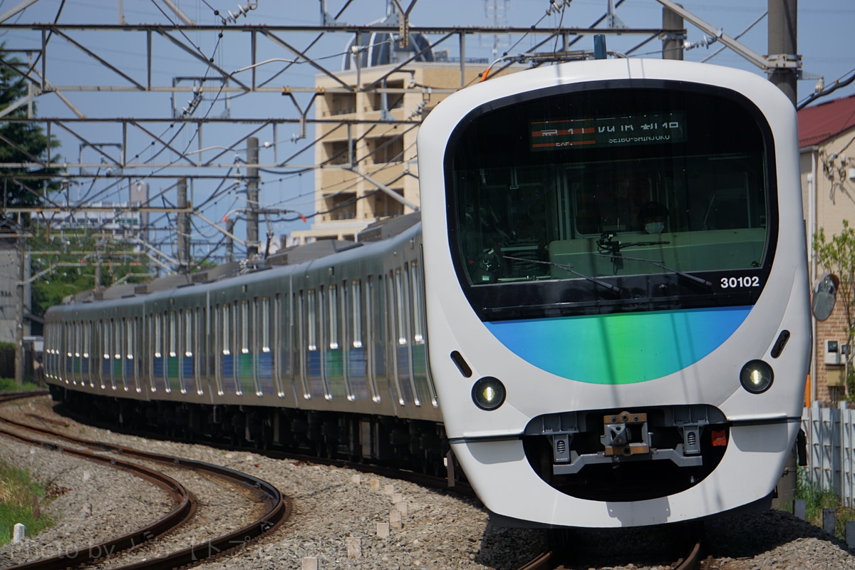 西武鉄道  30000系 30102F