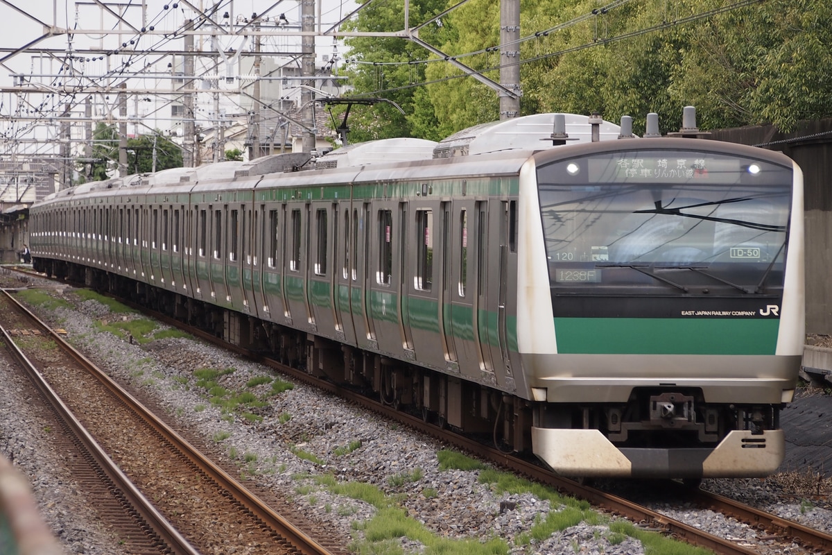 JR東日本 川越車両センター E233系 ハエ120編成