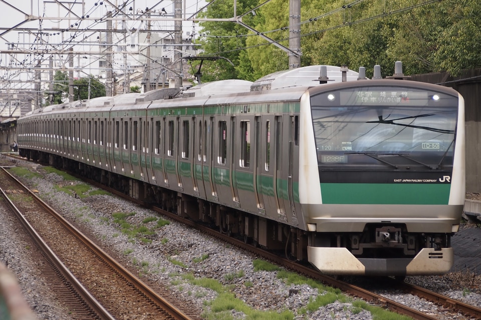 JR東E233系ハエ120編成<br class="br-sp" />(川120編成)(カワ120編成)の写真
