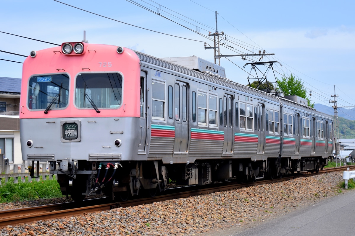 上毛電気鉄道 大胡車両区 700形 715