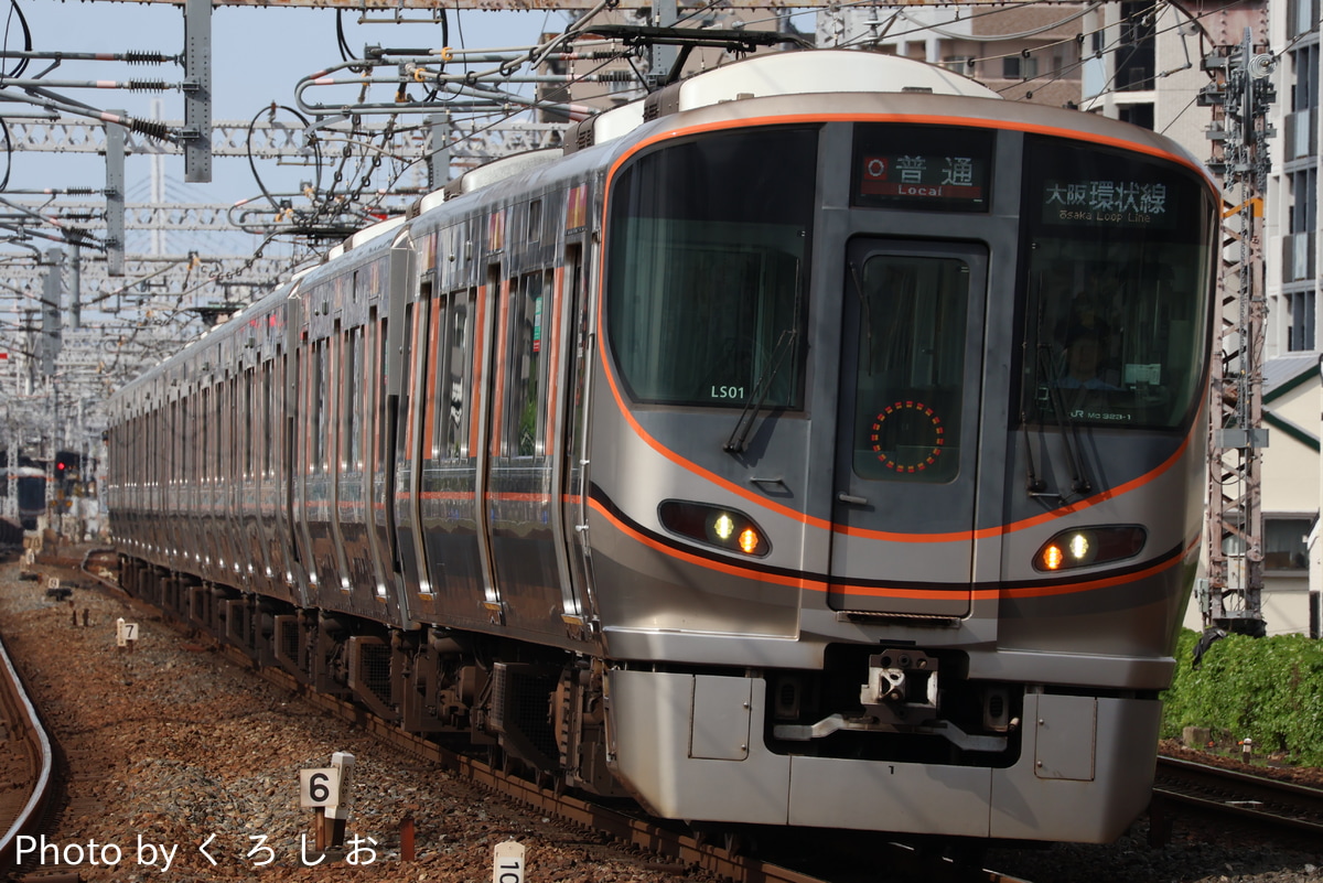 JR西日本 吹田総合車両所森ノ宮支所 323系 LS01編成