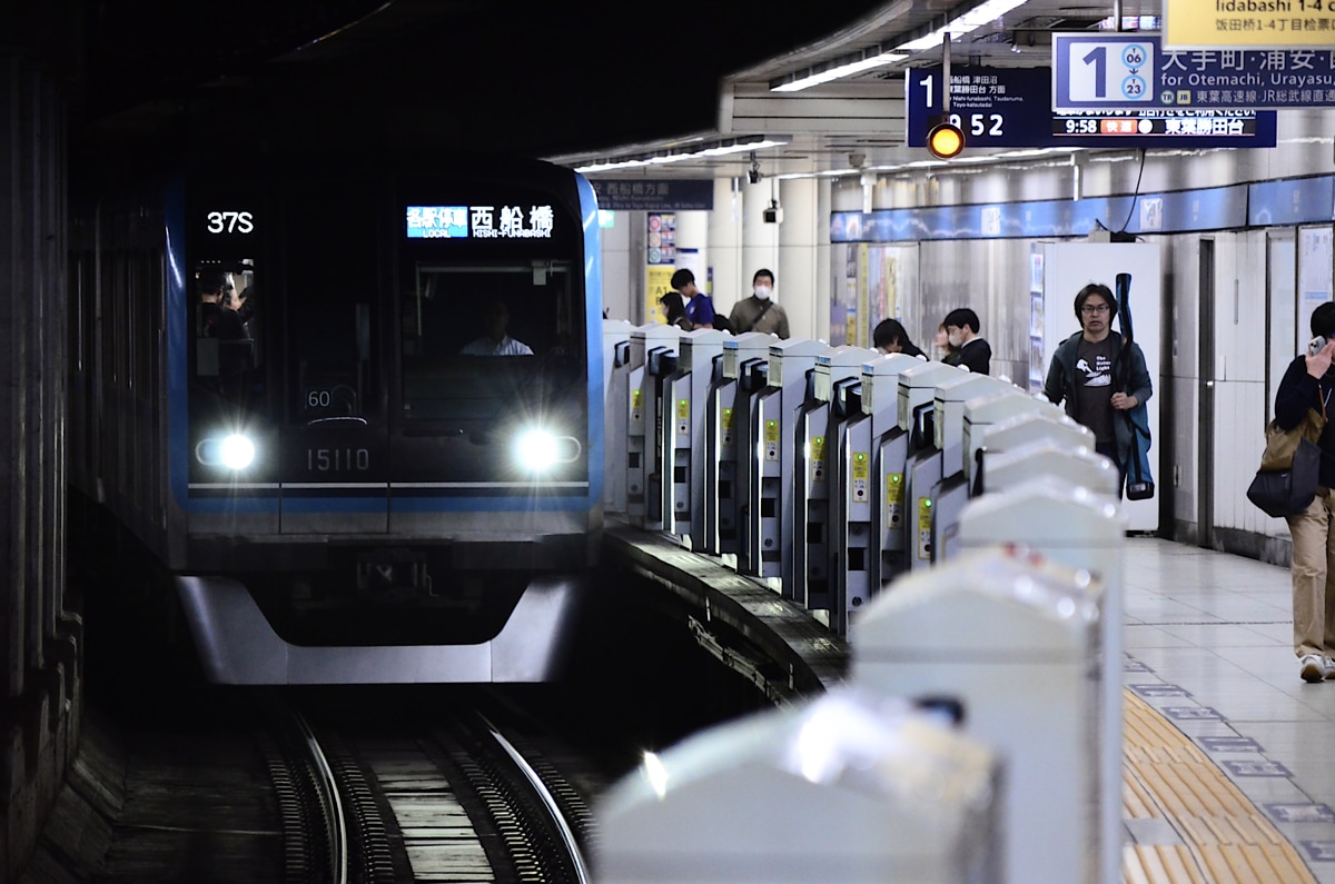 東京メトロ 深川検車区 15000系 15110F