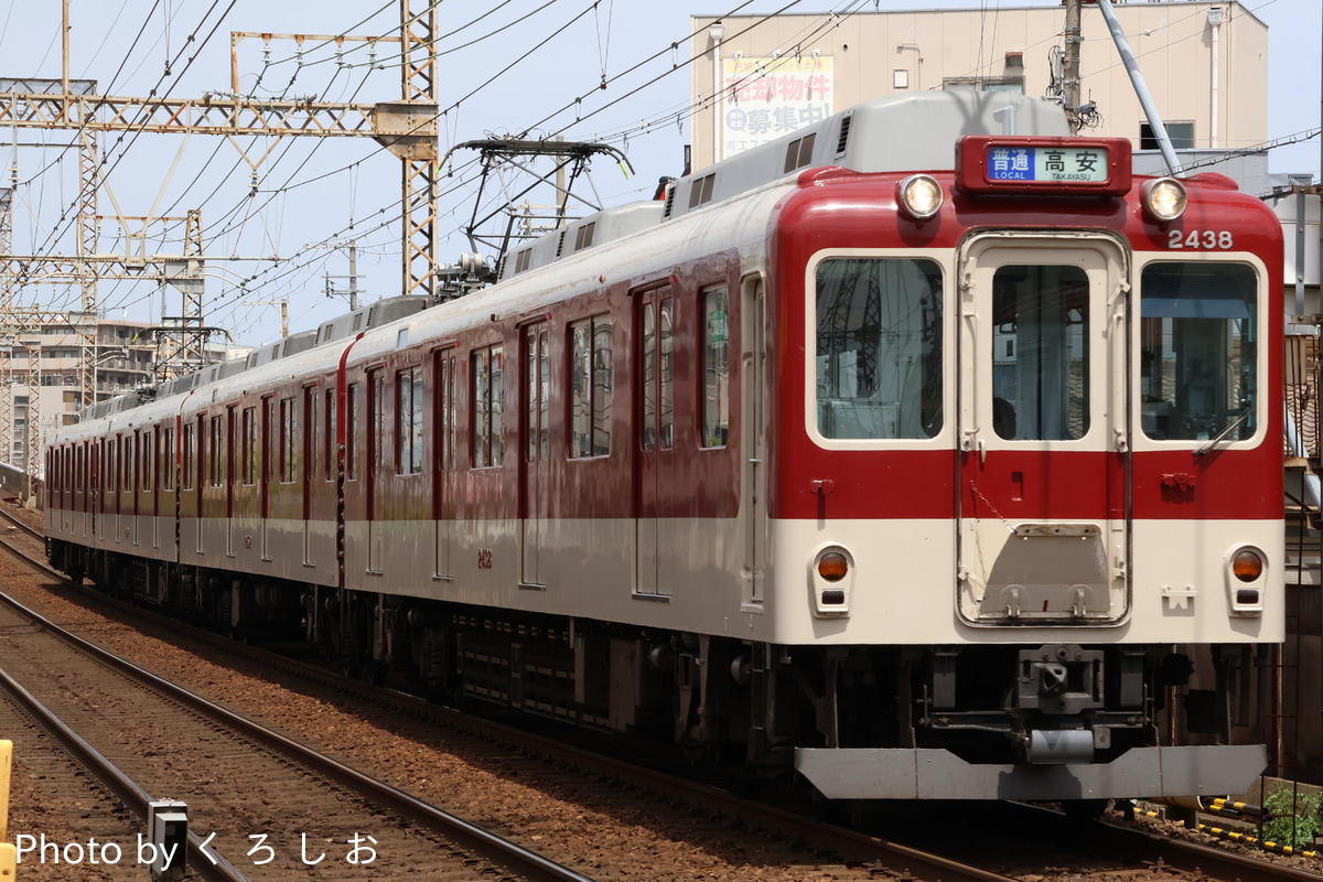 近畿日本鉄道 高安検車区 2430系 AG32