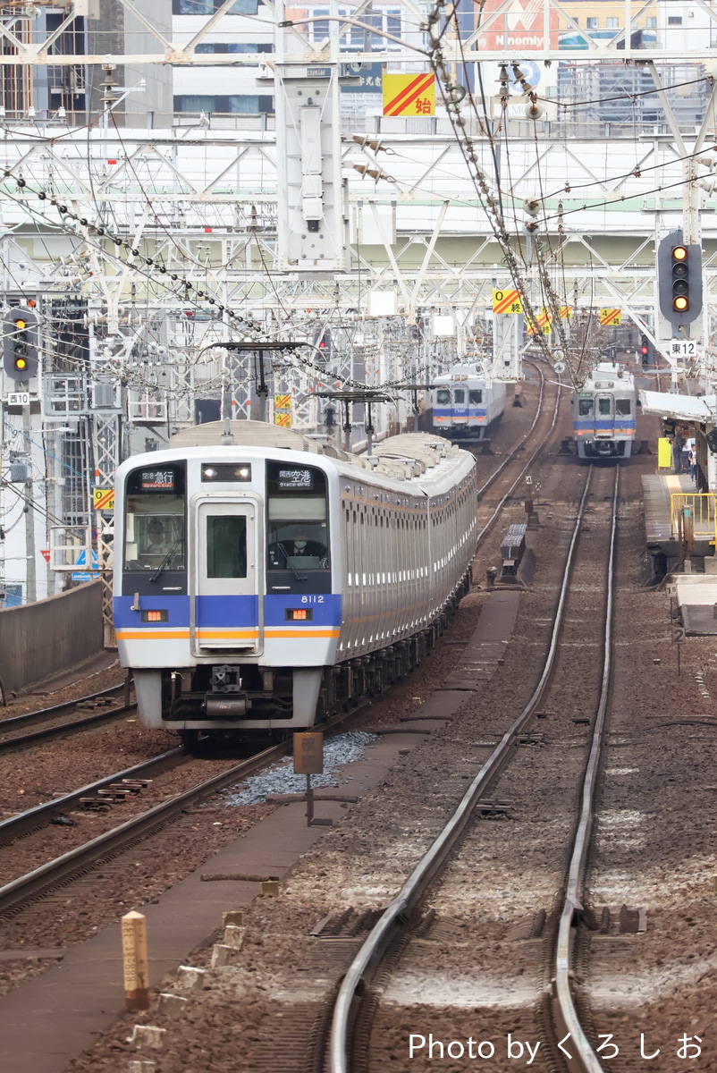 南海電気鉄道 住ノ江検車区 8000系 8012F