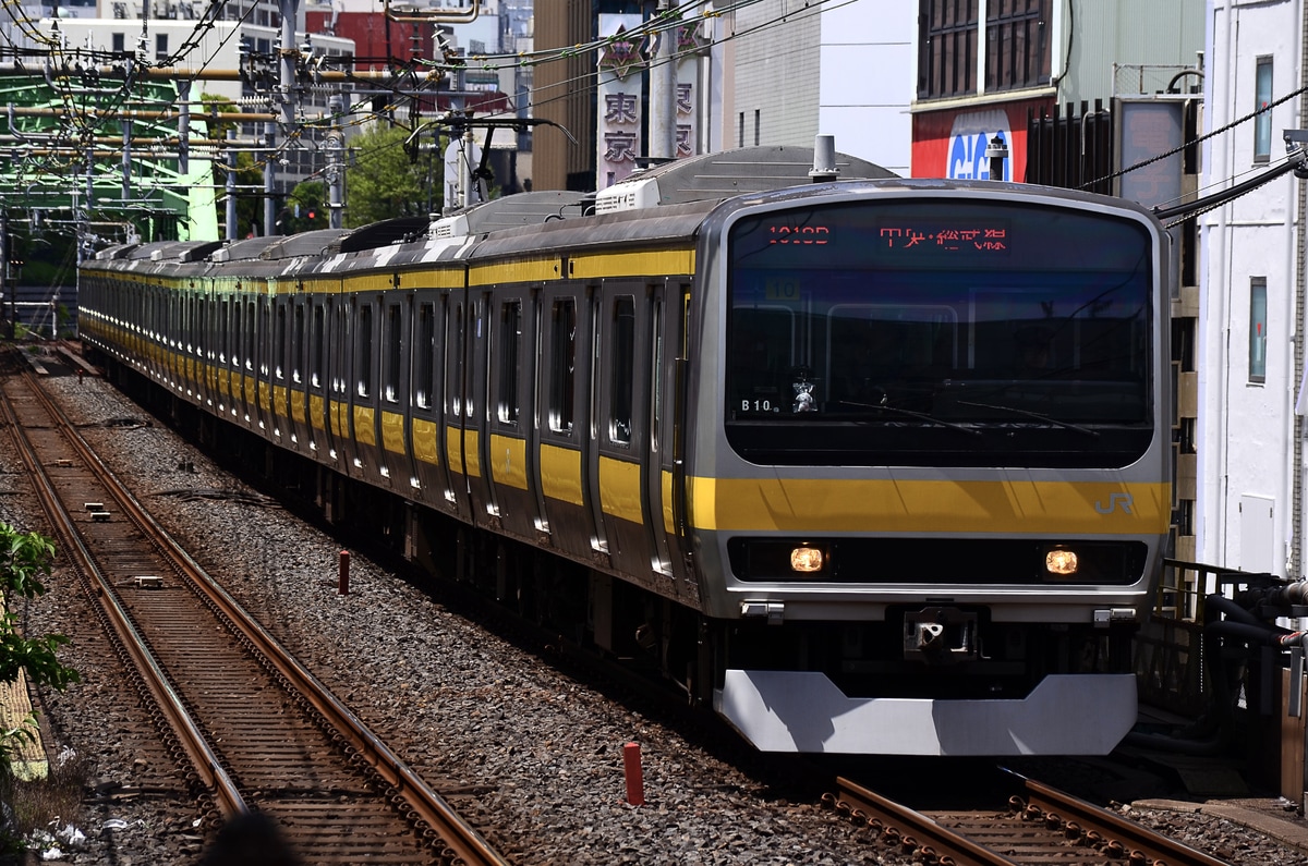 JR東日本 三鷹車両センター E231系 ミツB10編成