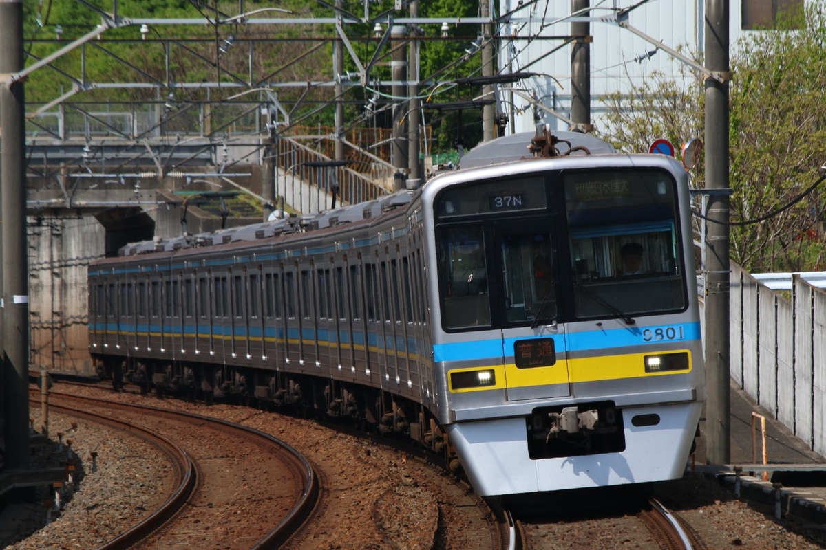 千葉ニュータウン鉄道 宗吾車両基地 9800形 9808F
