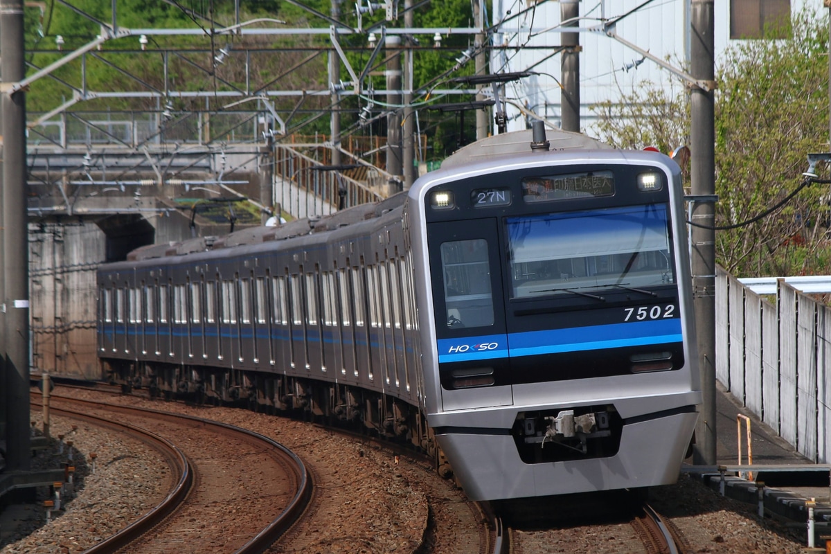 北総鉄道 宗吾車両基地 7500形 7502F