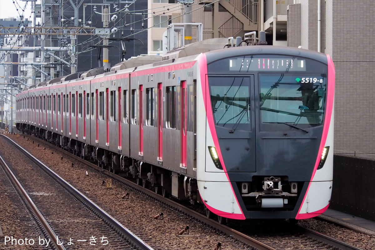 東京都交通局 馬込車両検修場 5500形 5519F