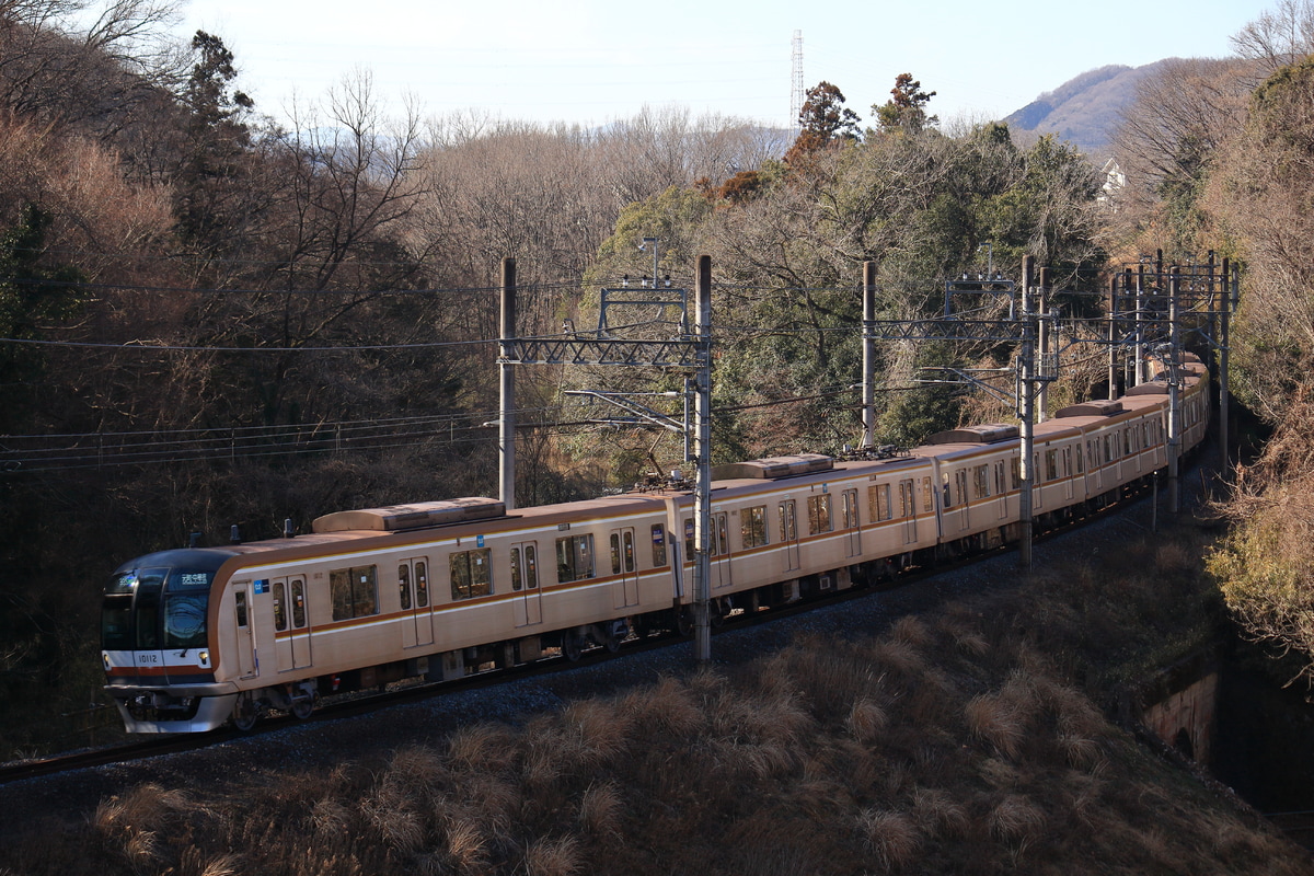 東京メトロ 和光検車区 10000系 10112F