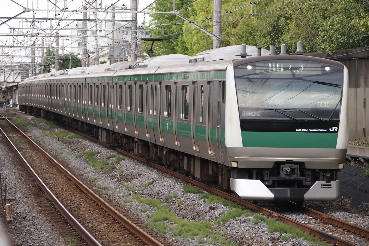 JR東日本 川越車両センター E233系 ハエ101編成