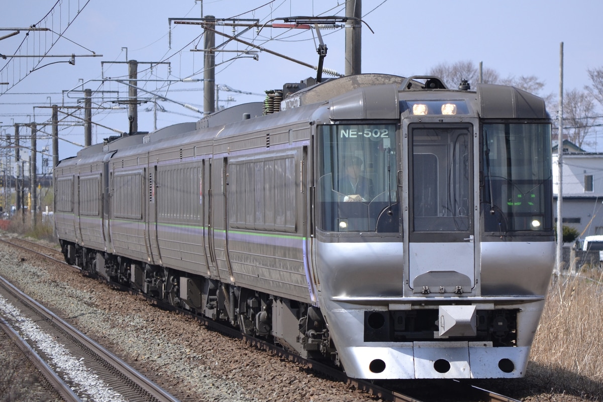 JR北海道 札幌運転所 785系 NE-502