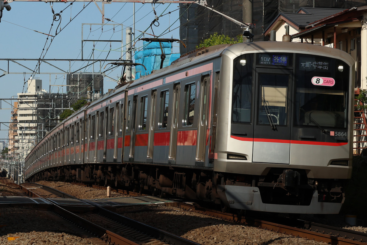 東急電鉄 元住吉検車区 5050系 5164F