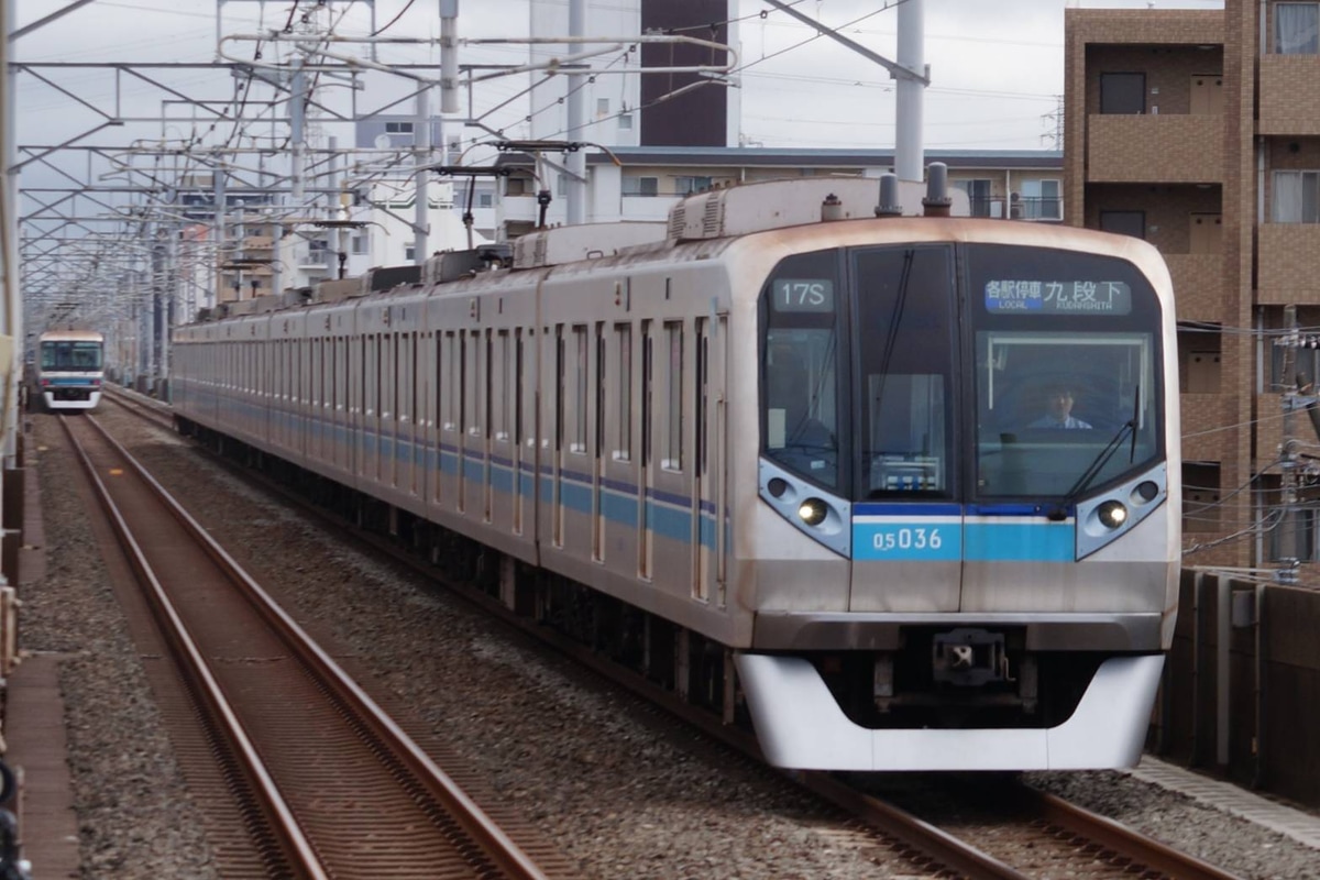 東京メトロ 深川検車区 05系 05-136F