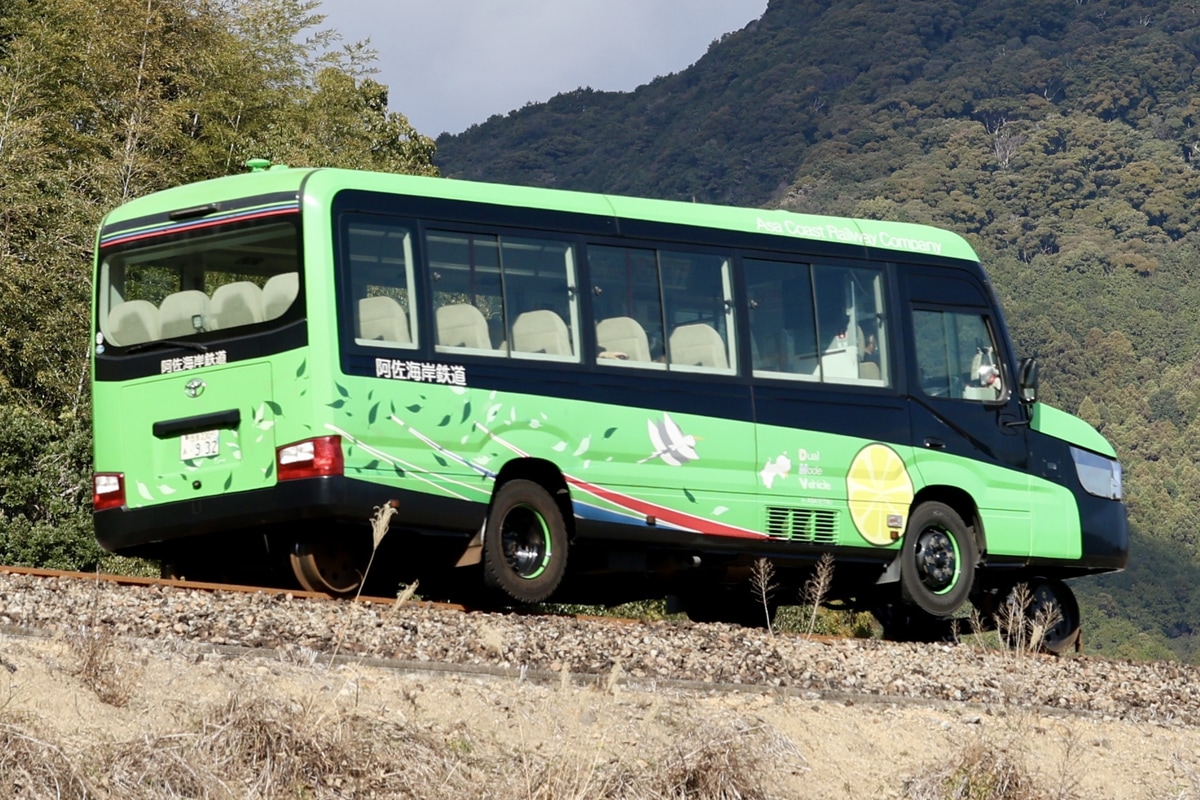 阿佐海岸鉄道 宍喰車庫 DMV93形 2