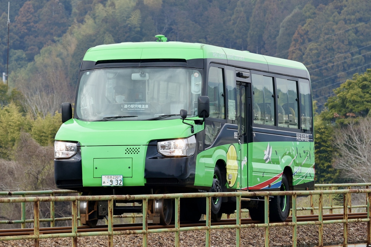 阿佐海岸鉄道 宍喰車庫 DMV93形 2