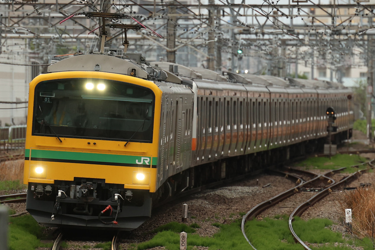 JR東日本 尾久車両センター E493系 オク01編成