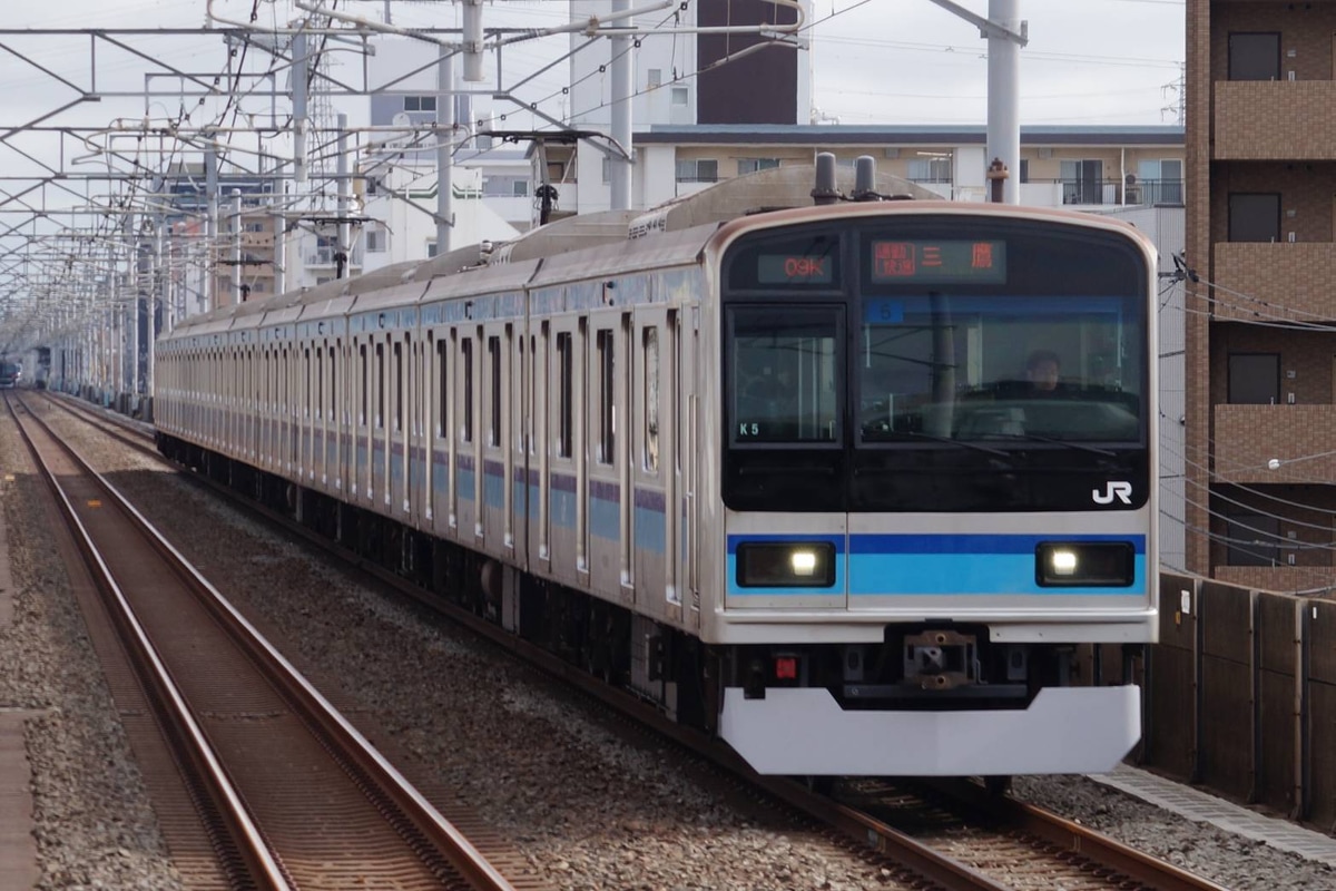 JR東日本 三鷹車両センター ミツK5編成 
