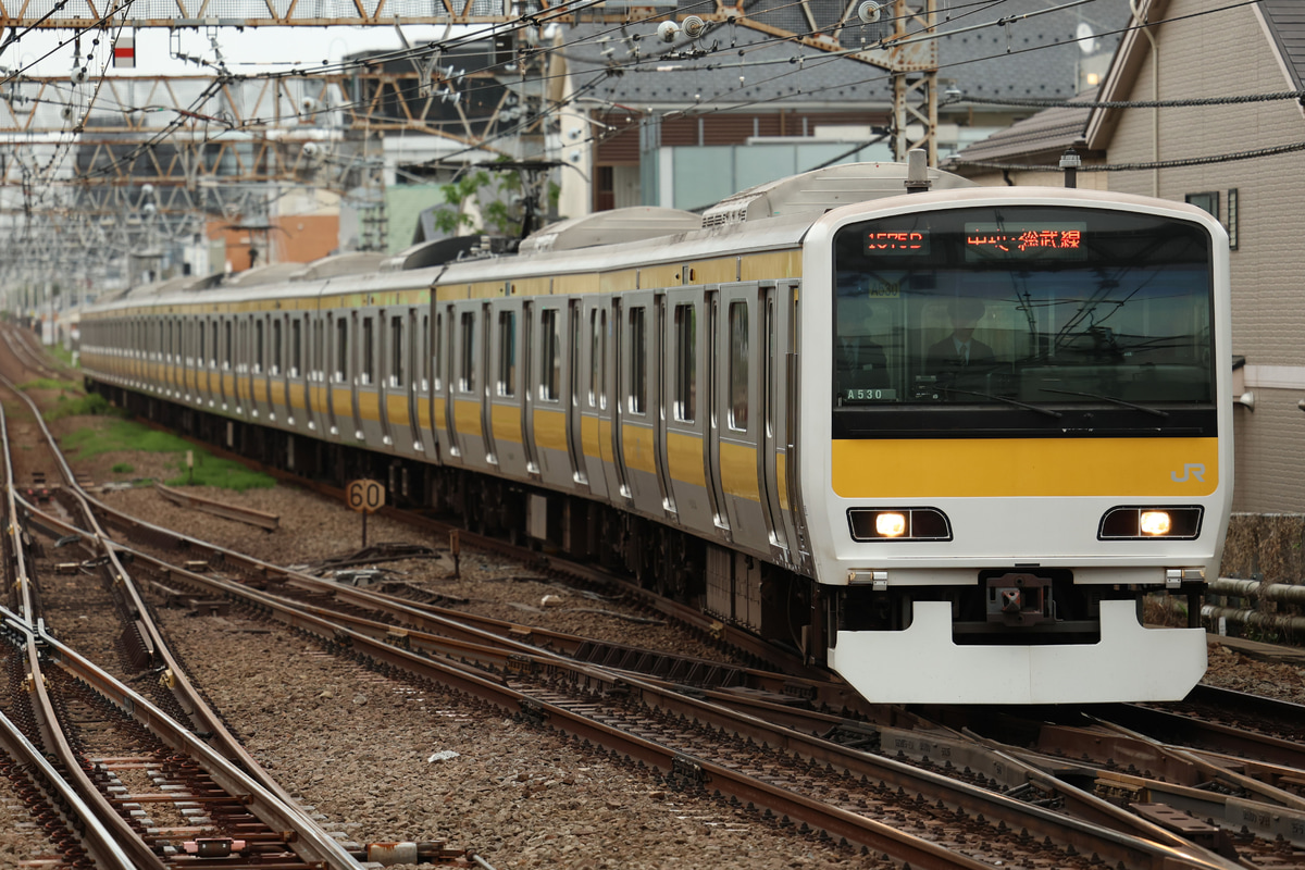 JR東日本 三鷹車両センター E231系 ミツA530編成