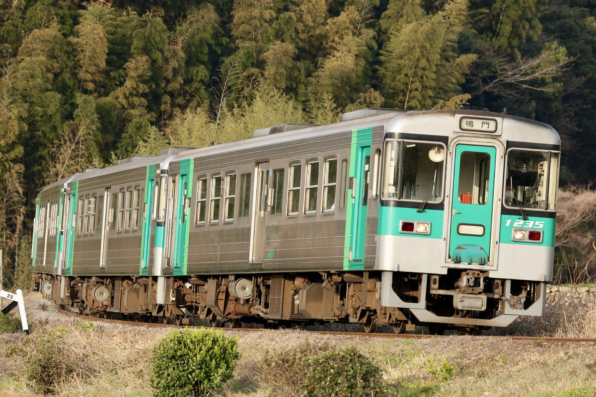 JR四国 徳島運転所 1200形 1235