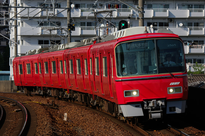 犬山検査場3500系3505Fを豊田本町駅で撮影した写真