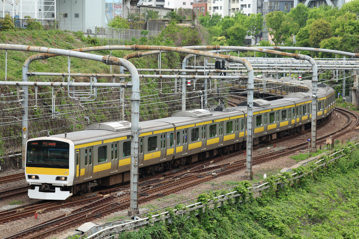 JR東日本 三鷹車両センター E231系 ミツA543編成