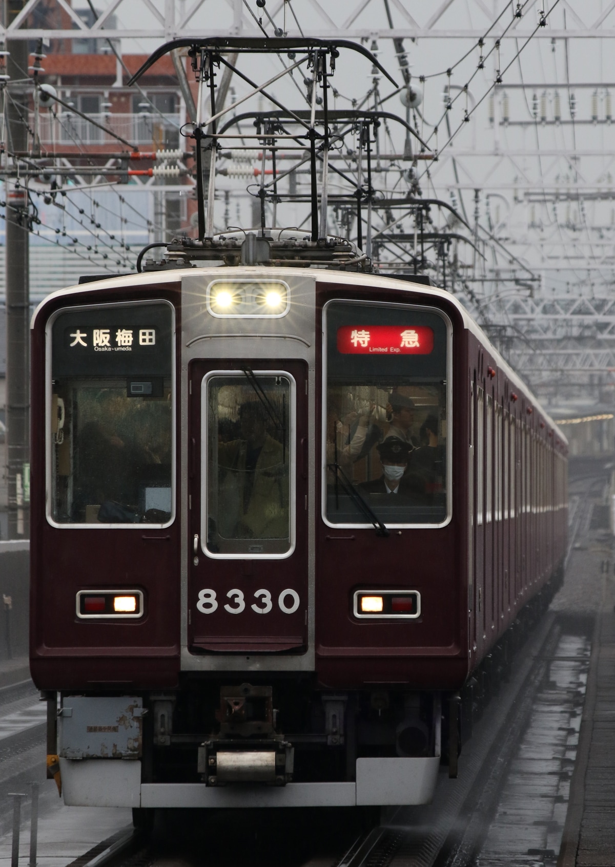 阪急電鉄 正雀車庫 8300系 8330F