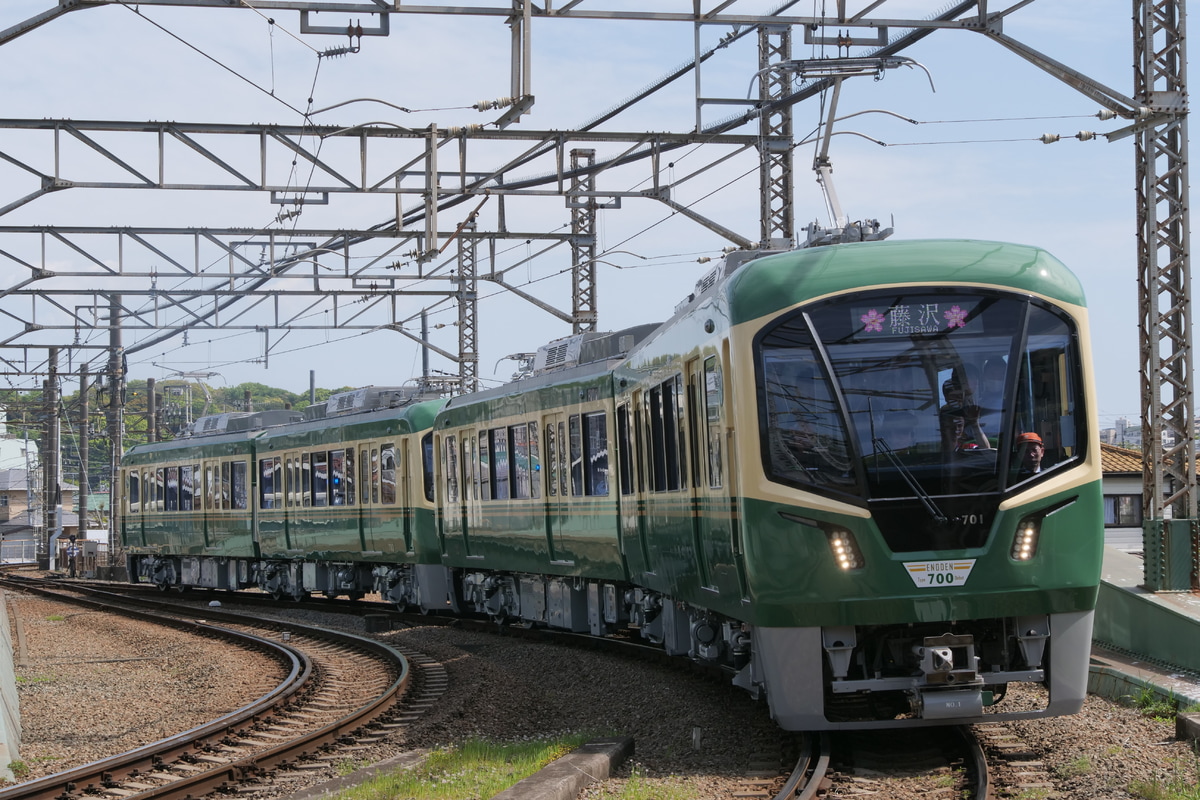 江ノ島電鉄 極楽寺検車区 700形 701F