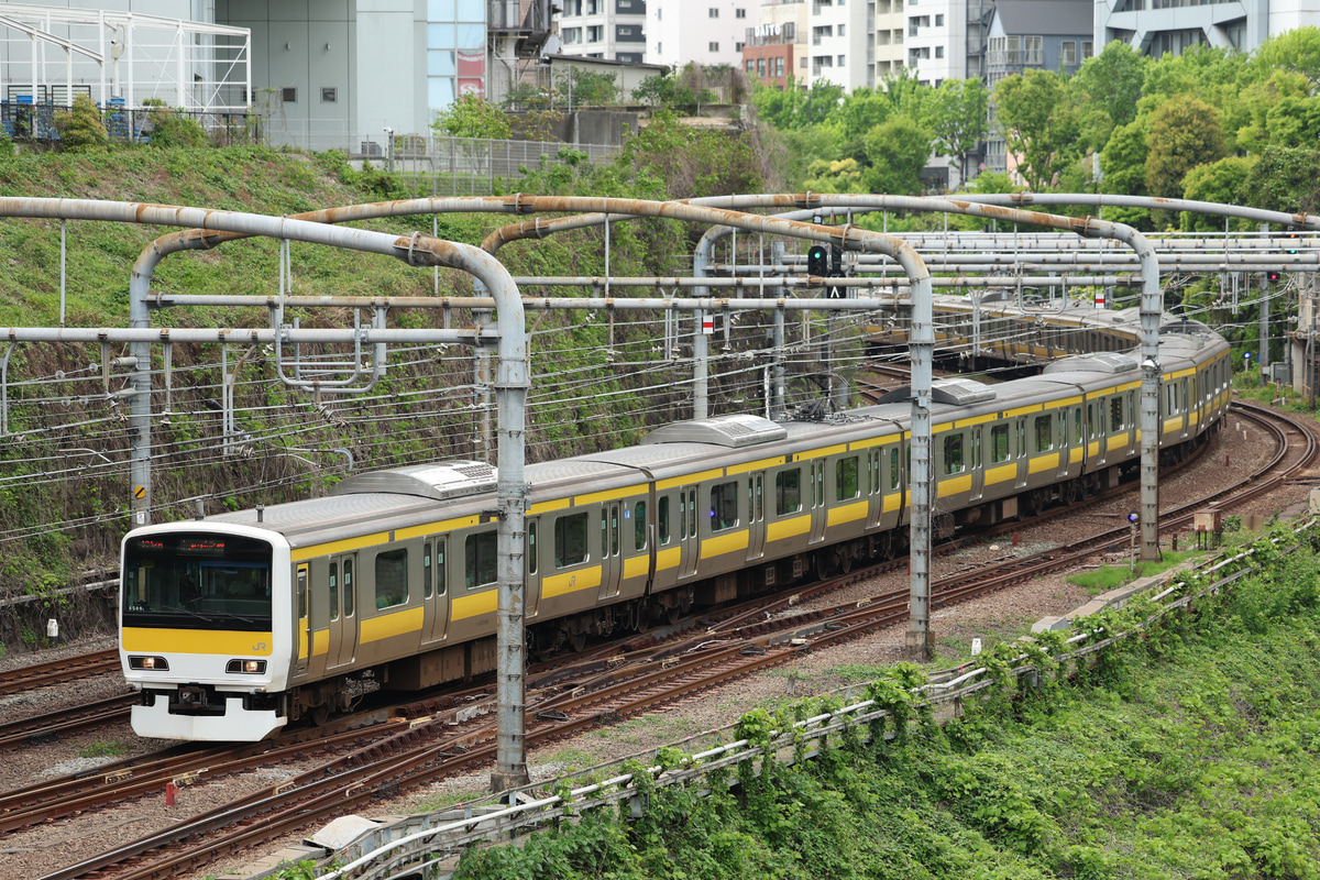 JR東日本 三鷹車両センター E231系 ミツA509編成