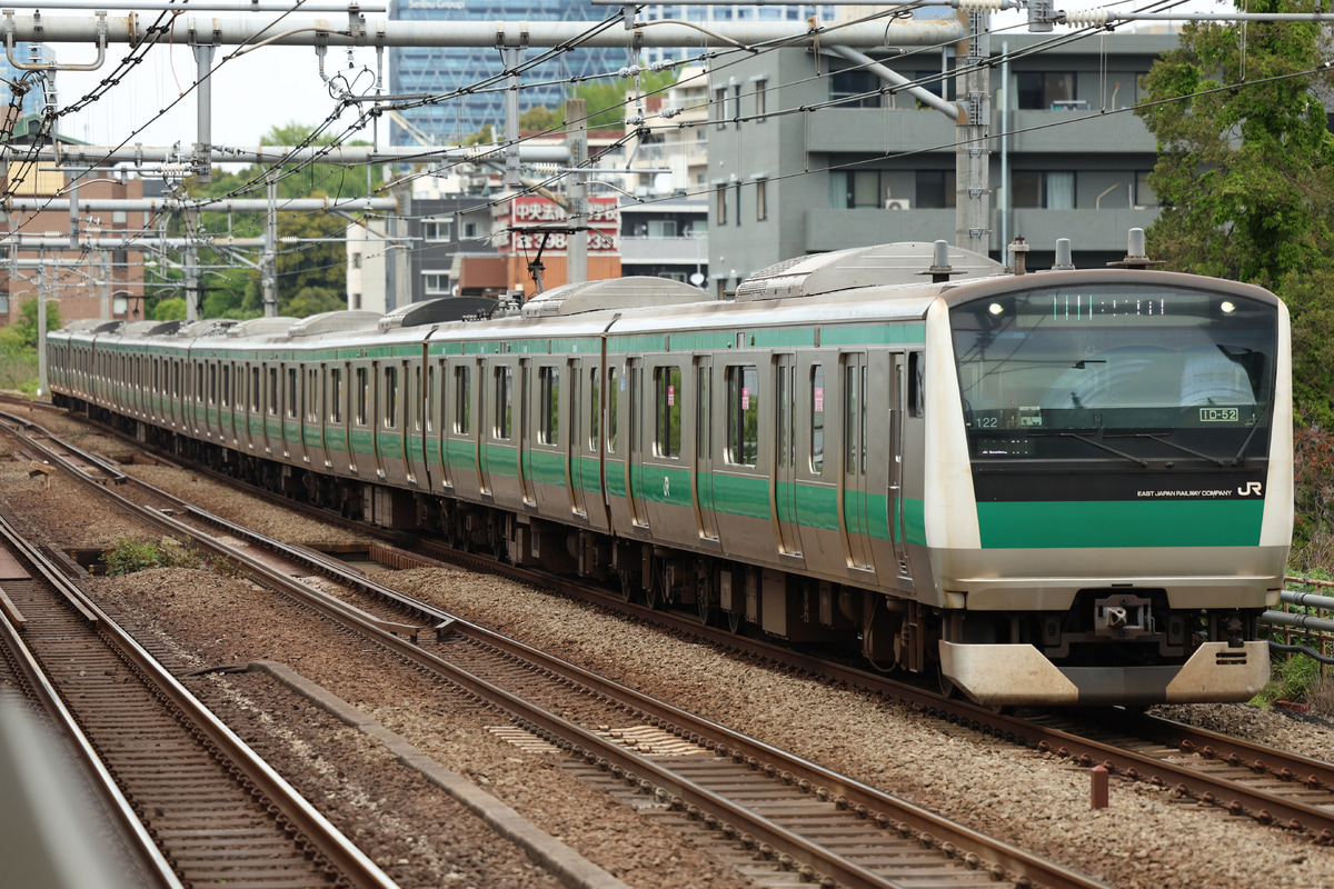 JR東日本 川越車両センター E233系 ハエ122編成