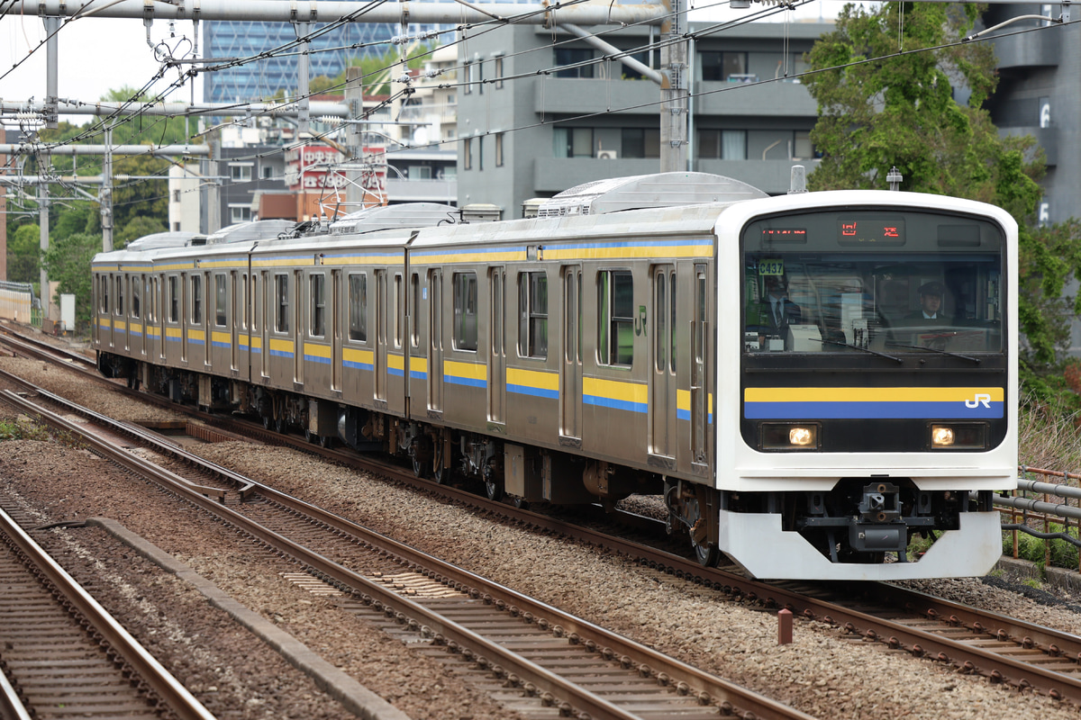 JR東日本 幕張車両センター 209系 マリC437編成