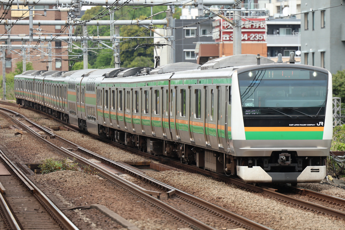 JR東日本 小山車両センター E233系 ヤマU633編成