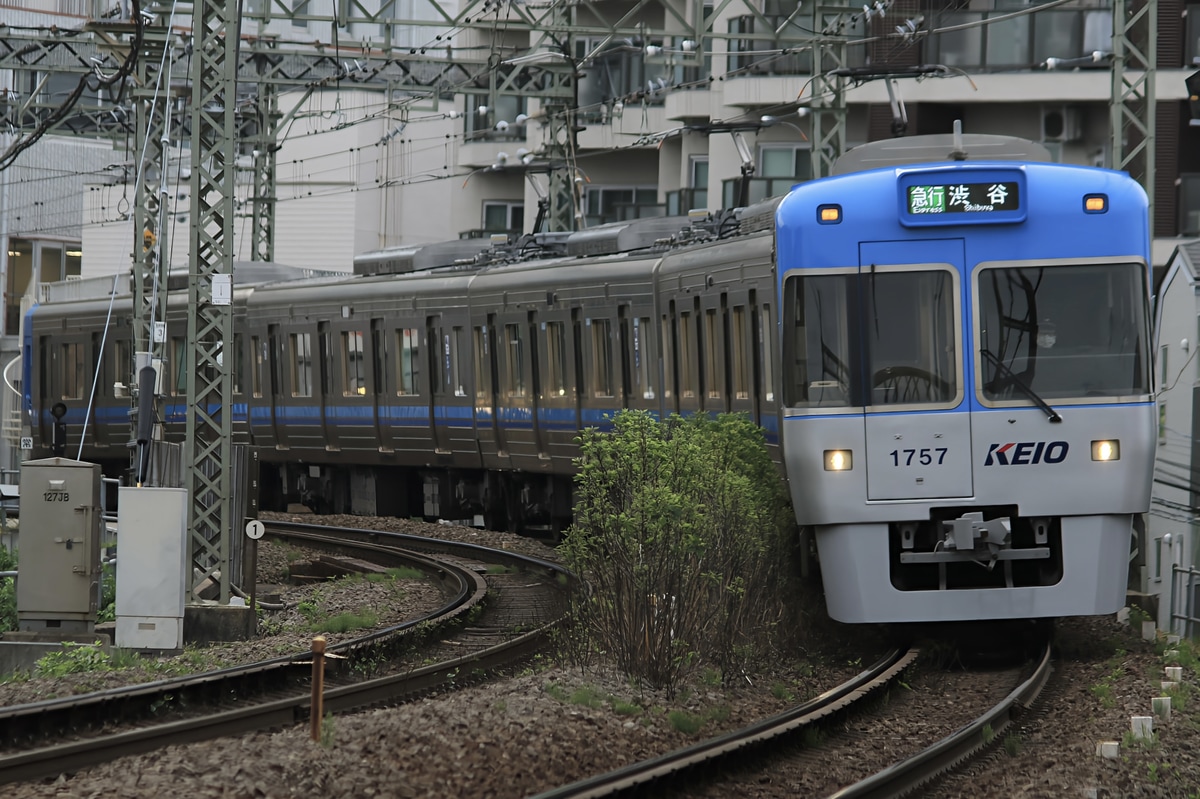 京王電鉄 富士見ヶ丘検車区 1000系 1757F