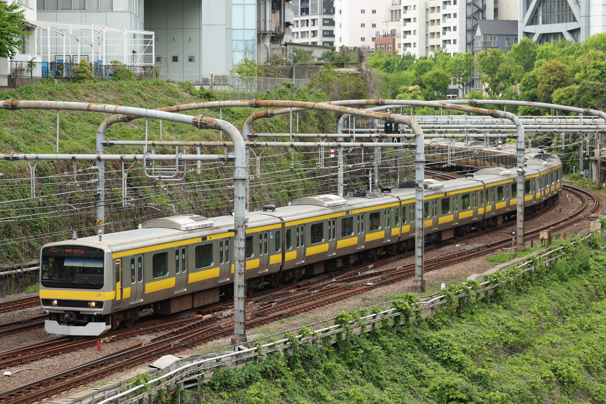 JR東日本 三鷹車両センター E231系 ミツB14編成