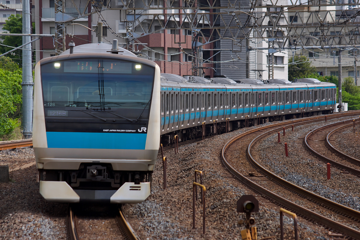 JR東日本 さいたま車両センター E233系 サイ128編成