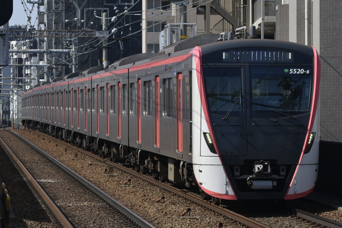 東京都交通局 馬込車両検修場 5500形 5520編成