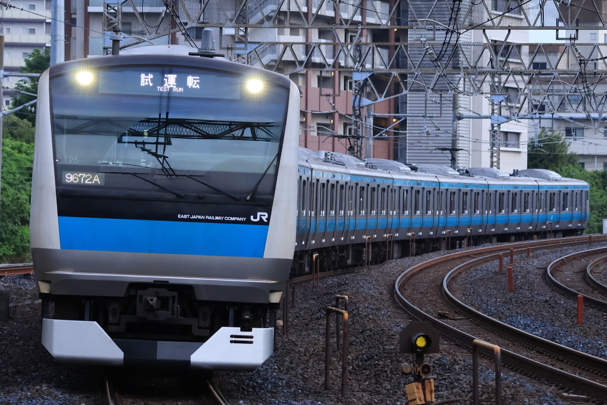 JR東日本 さいたま車両センター E233系 サイ125編成
