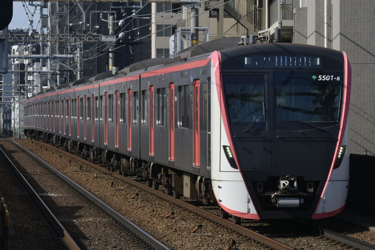 東京都交通局 馬込車両検修場 5500形 5501編成