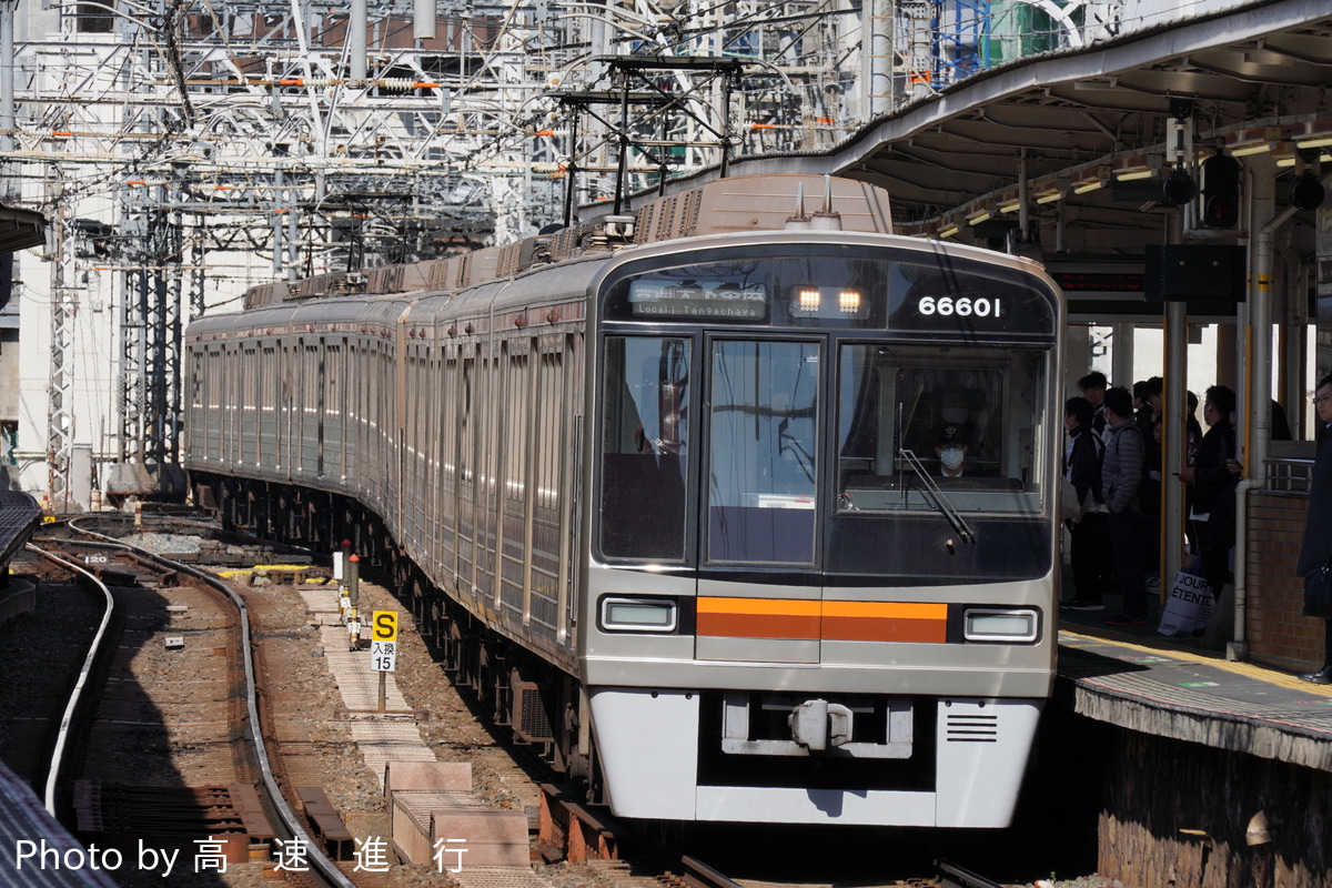 大阪市高速電気軌道 東吹田検車場 66系 66601F