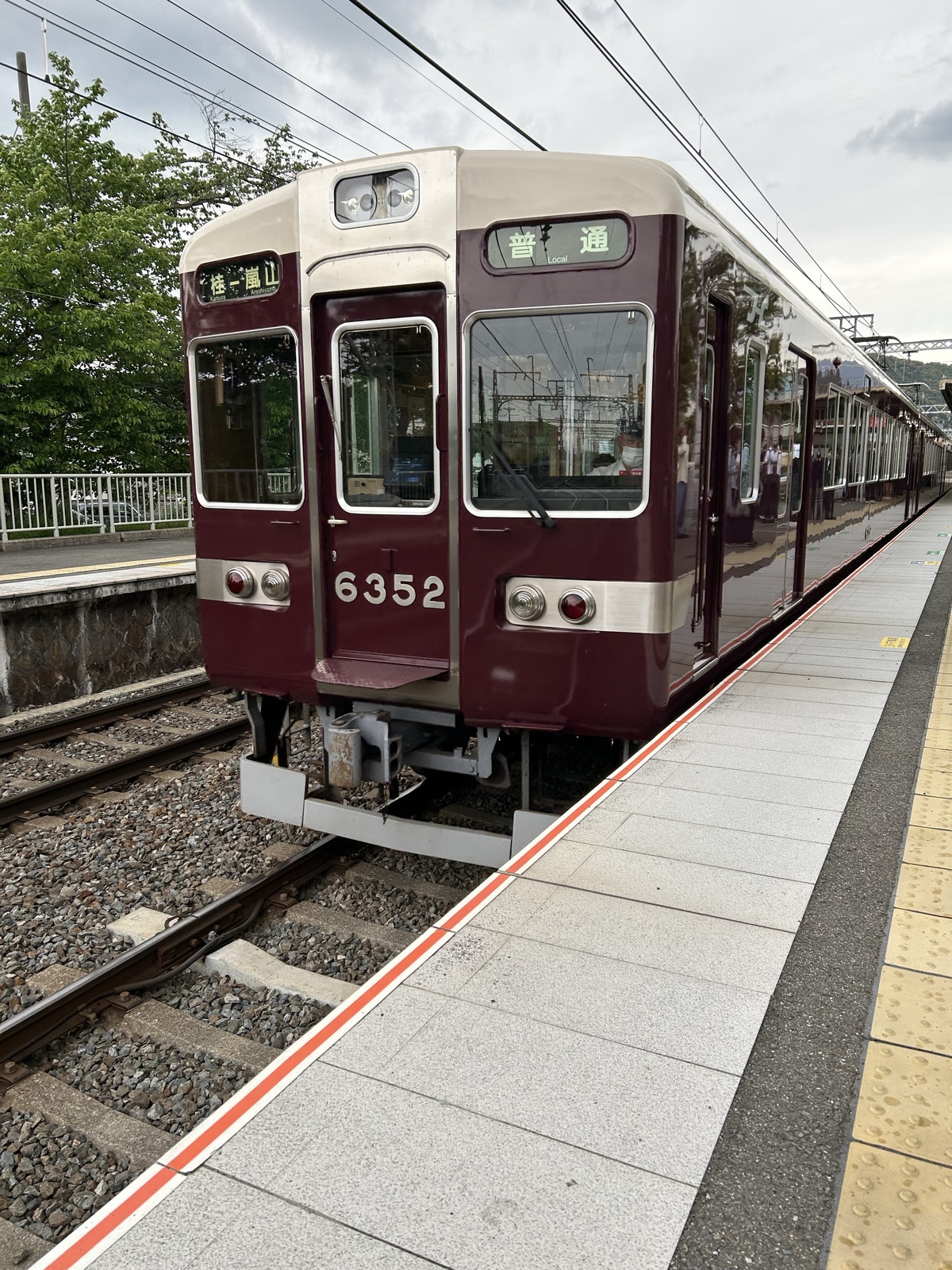 阪急電鉄 桂車庫 6300系 6352F