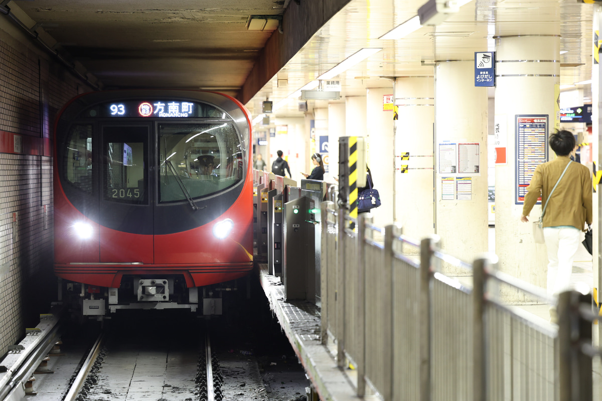 東京メトロ 中野検車区 2000系 2145F