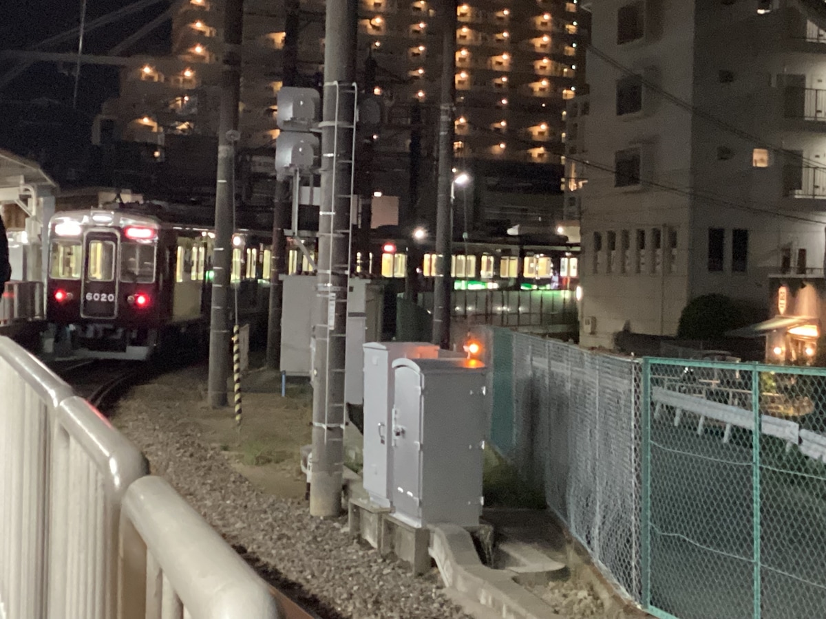 阪急電鉄 西宮車庫 6000系 6020F