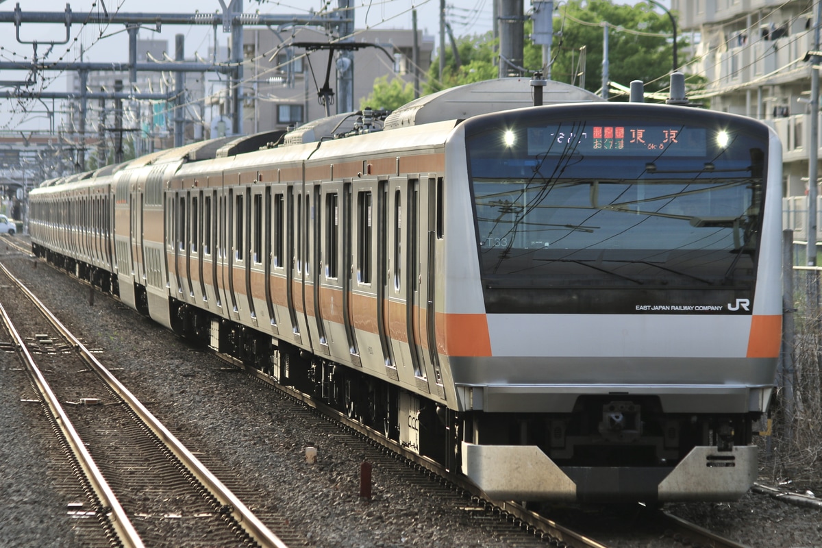 JR東日本 豊田車両センター本区 E233系 トタT33編成