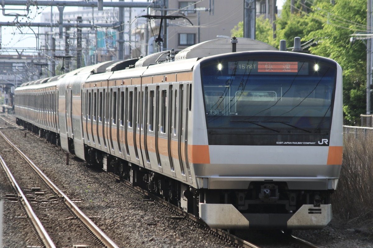 JR東日本 豊田車両センター本区 E233系 トタT36編成