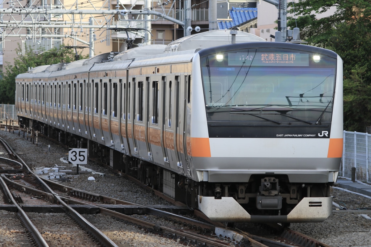 JR東日本 豊田車両センター本区 E233系 トタ青660編成